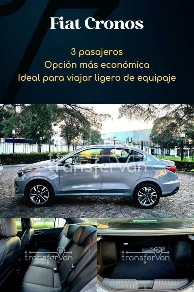 Vehículo de la flota Transfervan para traslados privados en Buenos Aires