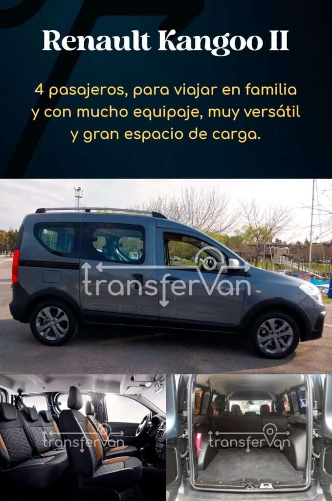 Vehículo de la flota Transfervan para traslados privados en Buenos Aires