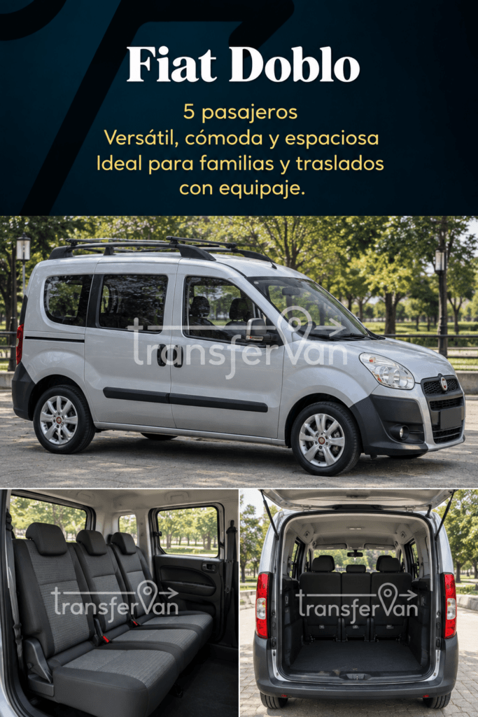 Vehículo de la flota Transfervan para traslados privados en Buenos Aires